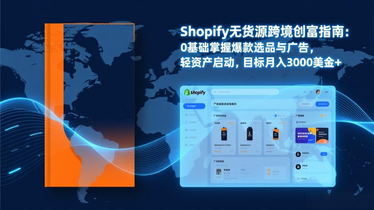 （17238期）Shopify爆款打法实战：从选品到广告投放，复制爆款模型，驱动独立站月销售额破万刀